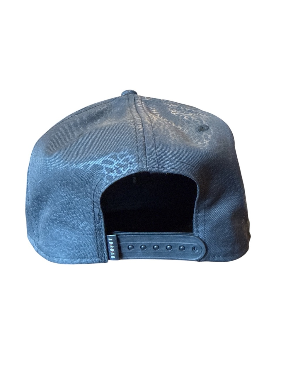 Nike Jordan Pro Elephant Ingot Black Snapback Hat with Gold Jumpman Emblem - Picture 3 of 5